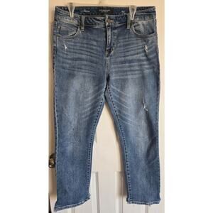 LIVERPOOL Los Angeles 'The Girlfriend" Straight Leg Blue Jeans 30/10